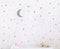 Moon and Stars Wall Decal Vinyl Sticker for Kids Boy Girls Baby Room Decoration Good Night Nursery Wall Decor Home House Bedroom Design YMX16 (Gra...