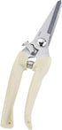 BUGUI Lightweight Garden Scissors - 7.5" Straight Blade Gardening Tool, Sharp Flower Shears for Cutting Flowers, Trimming Plants, Bonsai, Fruits P...