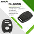 SCITOO Replacement 3 Buttons Uncut Keyless Entry Remote Control Key Fob Shell Case fits 2006-2011 for Civic LX 1pc...