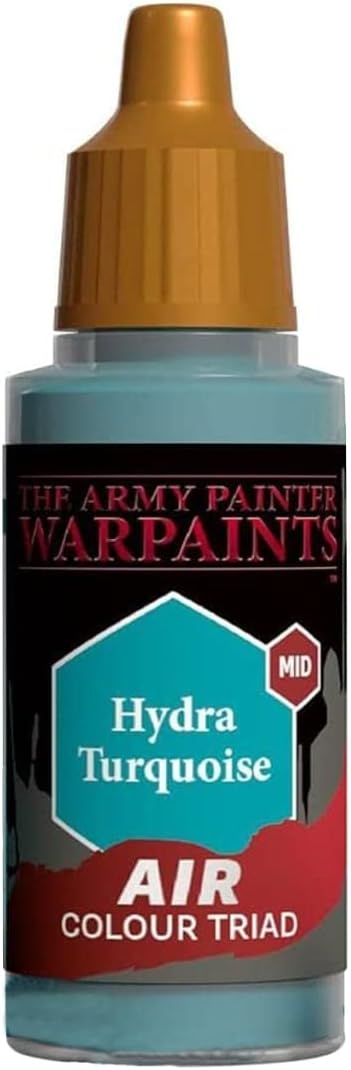 The Army Painter Warpaint Air Hydra Turquoise - Acrylic Non-Toxic Heavily Pigmented Water Based Paint for Tabletop Roleplaying, Boardgames, and Wa...