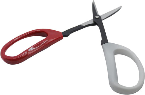 8" Bonsai Cutter Pruning Shear tool used for Gardening, Arranging Flowers, Trimming Plants, Branches, Stainless Steel Red White Handles...