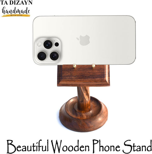 Antique Solid Cell Phone Stand, Office Desk Accessories, Office Decor, Phone Stand, Desk Organizers and Accessories, Display case, All Mobile Phon...