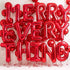 40 Inch Big Red Letter Balloons Foil Mylar Wedding Bachelorette Wedding Birthday Bridal Shower Anniversary Celebration Graduation Party Decoration...