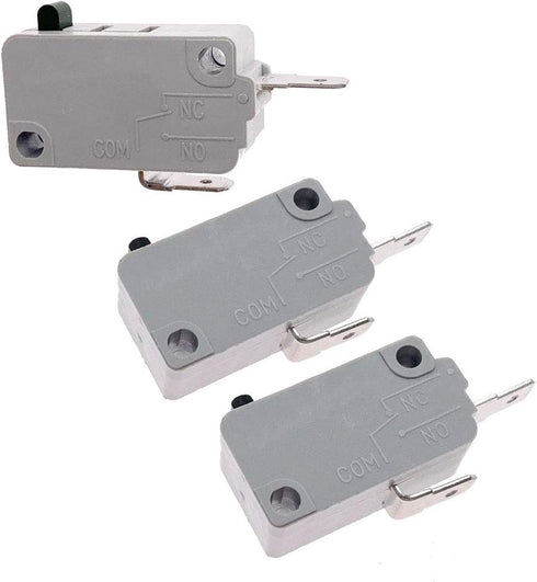 KW3A Microwave Oven Door Switch 16A 125/250V Door Interloc (2 Normally Open and 1 Normally Closes)...