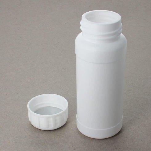 Bettomshin 10Pcs 100ml PE Plastic(Food Grade) Bottles, Wide Mouth Lab Reagent Bottle Liquid/Solid Sample Seal Sample Storage Container Chemical Bo...