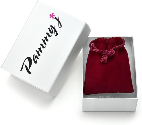 PammyJ Ballet Dancer Necklace - Crystal Ballerina Slippers Necklace, 18"...