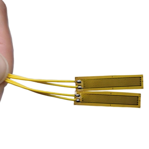 Strain Gauge, 20AA 120 Ohm Strain Gauge Used in Mechanics Experiment for Material, Industry or Science (2 Pack)...