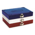 Heathrow Scientific HS15994M 100 Place Slide Box, Blue...
