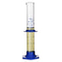 Thick Glass Graduated Cylinder Measuring Liquid Lab Cylinders with Anti-falling Plastic Base and Bumper Guards and Cylinder Brush (glass, 50ML)...