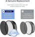 LEVOIT LV-H132 Replacement Filter, Genuine LV-H132-RF Air Purifier Filters, High-Efficiency Activated Carbon for Removal of Smoke, Odor, Allergens...