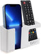 D3 Wall Mount Phone Holder, Punch-Free Wall-Mounted Mobile Phones Charging to Stand, Sticky Remote Control Storage Box Bedside Lazy Mobile Phone R...