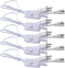 5 Pcs T5/T8 LED Power Cord with ON/Off Switch, 3.28Ft Length T5/T8 LED Light Extension Cable...