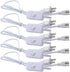 5 Pcs T5/T8 LED Power Cord with ON/Off Switch, 3.28Ft Length T5/T8 LED Light Extension Cable...