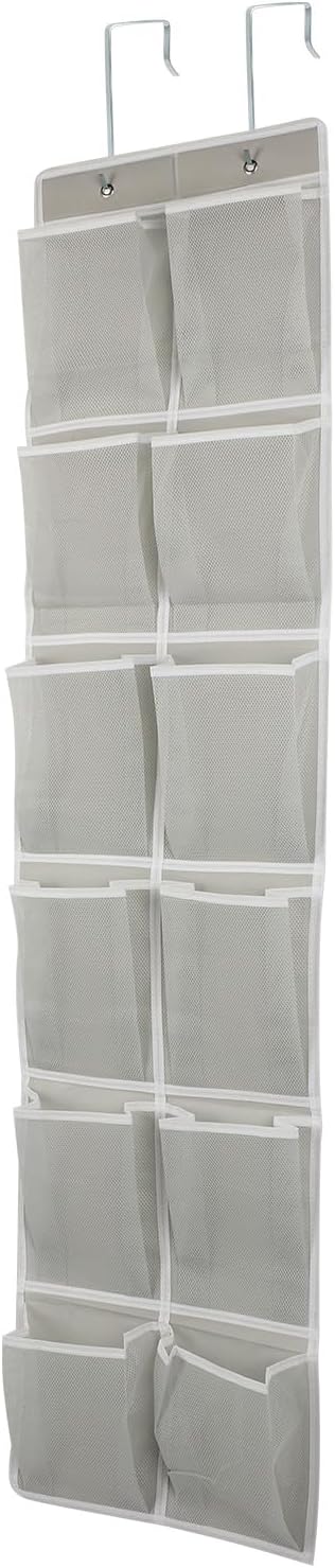 Over the Door 12 Pocket Hanging Shoe Organizer...