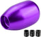 Acouto Shift Knob 5 Speed Car 5 Speed Manual Gear Shift Knob Shifter Lever Stick Metal with 3 Adapters 8mm 10mm 12mm(Purple)...