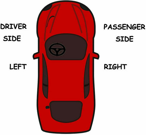 Mirror Glass Replacement fit for Chevy|Camaro Corvette El Camino Monte Carlo Pontiac|Fiero Firebird Driver Left Side LH With Adhesives...