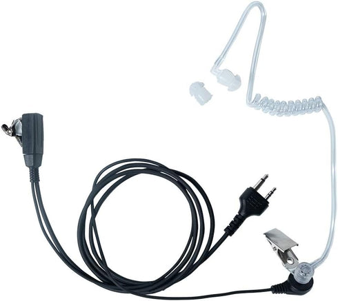 Caroo Midland Walkie Talkie Headset,Covert Acoustic Tube Walkie Talkies Earpiece Headsets with PTT Mic for Midland GXT1000VP4 LXT500VP3 GXT1050VP4...