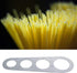 Stainless Steel Spaghetti Measurer Measuring Tool 4 Hole Measure Portion Control Cooking Pasta Ruler...