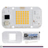 YXO YUXINOU 1 Piece COB 50W LED Panel Light with LM283B+ 48PCS Diodes 3500K White Light Driver IC LED Chip with Bracket Thermal Paste and Scrapers...