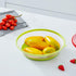 Collapsible Microwave Splatter Cover For Food With Silicone Mats, 10.5 Inch, Dishwasher-safe, Microwave Plate Cover With Steam Vent?BPA-Free Silic...