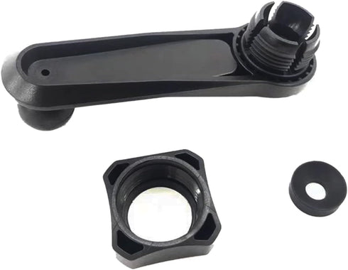 17mm Black Ball Head Car Phone Holder Mount, Extension Bracket Support, Universal Smartphone Stand, 360° Rotating Phone Long Arm Mount, Automobile...