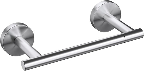 Toilet Paper Holder, 304 Stainless Steel Double Post Pivoting Toilet Paper Roll Holder Wall Mount, Bathroom Toilet Paper Holder, Modern Tissue Rol...