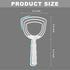 BOLEX Professional Bone Dust Scraper, Square Meat Scraper,White Poly Scraper Bone Dust Remover, Fish Scales Scraper for Kitchen Catering Kitchenwa...