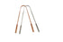 TONGUE CLEANER FOR ADULT .100% GENUINE 1 PC .COPPER + 1 PC STAINLESS STEEL TONGUE SCRAPER STOP BAD BREATHE.1 ACERO INOXIDABLE + 1 COBRE., brown...