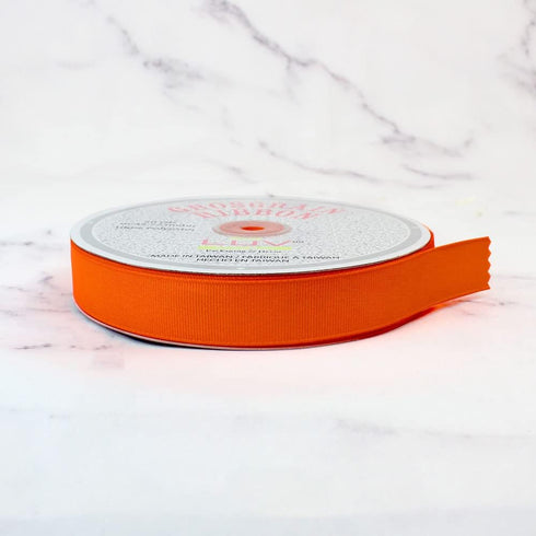 Creative Ideas 7/8-Inch Solid Grosgrain Ribbon, 50-Yard, Orange...