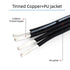 xiwai 13cm USB 2.0 Type-A Male to Type-A Male Female Data Flat Slim FPC Cable for FPV & Disk & Phone...