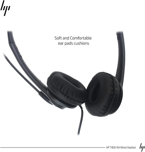 HP 3.5mm Stereo Wired Business Headset, Customer Service Headset with Microphone for Laptop/Desktop/PC/MAC......