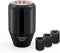 (Black) 6 Speed Weighted Manual Automatic Shifter Shift Knobs Lever with 3 Adapters Fit Compatible with Manual Cars Most Automatic Cars...