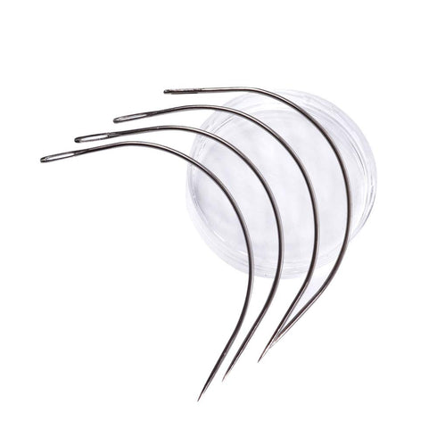 82 Pcs Wig Making Kit T Pins I Type J C Curved Needles for Hair Extensions Sewing Weaving Knitting Modelling Crafts...