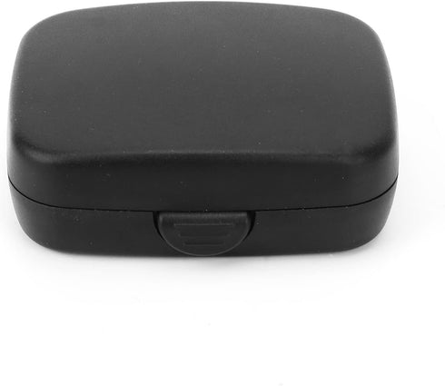 Hard Case, Portable Protective Case for Behind The Ear, in The Ear, All in The Canal (Black), Waterproof and...