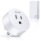 Remote Control Outlet, ELECTOP 15A/1500W, Wireless Outlet Power Switch, No Wire Long Range Electrical Switch Plug in On/Off for Lights, Fans, Chri...