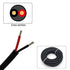 26AWG UL2464 Power Cable Flexible Stranded Electrical Wire LED Red & Black 2 Conductors 25ft tinned copper...