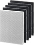 Nispira True HEPA Filter Replacement 9287101 + Activated Carbon Pre Filter Compatible with Fellowes AeraMax 200 Purifier Model 190/200/DB55/DX55, ...