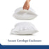Cosy House Collection Luxury Cooling Rayon Derived from Bamboo Blend Ultra Soft Pillow Cases - Cooling & Breathable - Set of 2 Pillowcases with En...