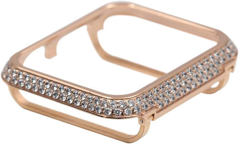 Bling Crystal Metal Case Compatible for Apple Watch Series 1 2 3 Diamond Protective Cover Bumper for iWatch...