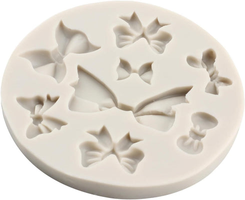 Bows Silicone Mold Bow Fondant Sugar Mold For Cake Decorating Cupcake Topper Candy Chocolate Gum Paste Polymer Clay...