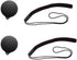 Rubber Lens Cover Cap for GoPro MAX Waterproof 360 Camera with Keeper, ULBTER Elastic Lens Cap Leash Keeper Prevent Lens Cap Lost Accessory for Go...