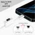 5 Pieces Anti Dust Plugs,iPhone Plug Cover iPhone Dust Plug Charger Protector Charging Dust Cover with Plug Holder Compatible iPhone 7, 8,11, 12,1...