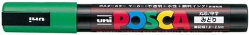 Uni Posca Medium Marker, Green (PC5M.6), 1 Count (Pack of 1)...