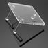 4PCS Rock Display Stand,Mini Acrylic Easel Stands Three-Peg Square Acrylic Display Stands Small Collectibles Easel for Crystal ,Rocks, Minerals Sl...