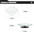 2 PCS Car Sector-shaped Blind Spot Mirror, 1.96-inch High-definition Glass Frameless Convex Rearview Mirror, Adjustable Reversing Assist Mirror Ac...
