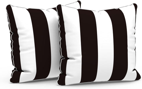 LVTXIII Outdoor Pillow Covers Set of 2, Patio Waterproof Throw Pillow Cases Fade Resistant Accent Pillow Covers for Spring Summer Garden Decoratio...