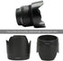 Lens Hood, 2Pcs ET-83II Plastic Camera Lens Hood Mount Replacement Suit for Canon EF 70-200mm f/2.8L USM Lens...