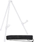 PATIKIL 1Set Tabletop Easel Stand for Display, 14in Table Top Easel Stand Small Portable Tripod Aluminum for Signs Poster Art Painting Decor Pictu...