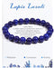 COLORFUL BLING Natural Stone Healing Bracelet Crystal Stress Relief Anxiety Yoga Bracelet Handmade Healing Beads Bracelet Birthday Love Gifts for ...