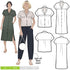 Style Arc Sewing Pattern - Monty Shirt and Dress (Sizes 04-16)...